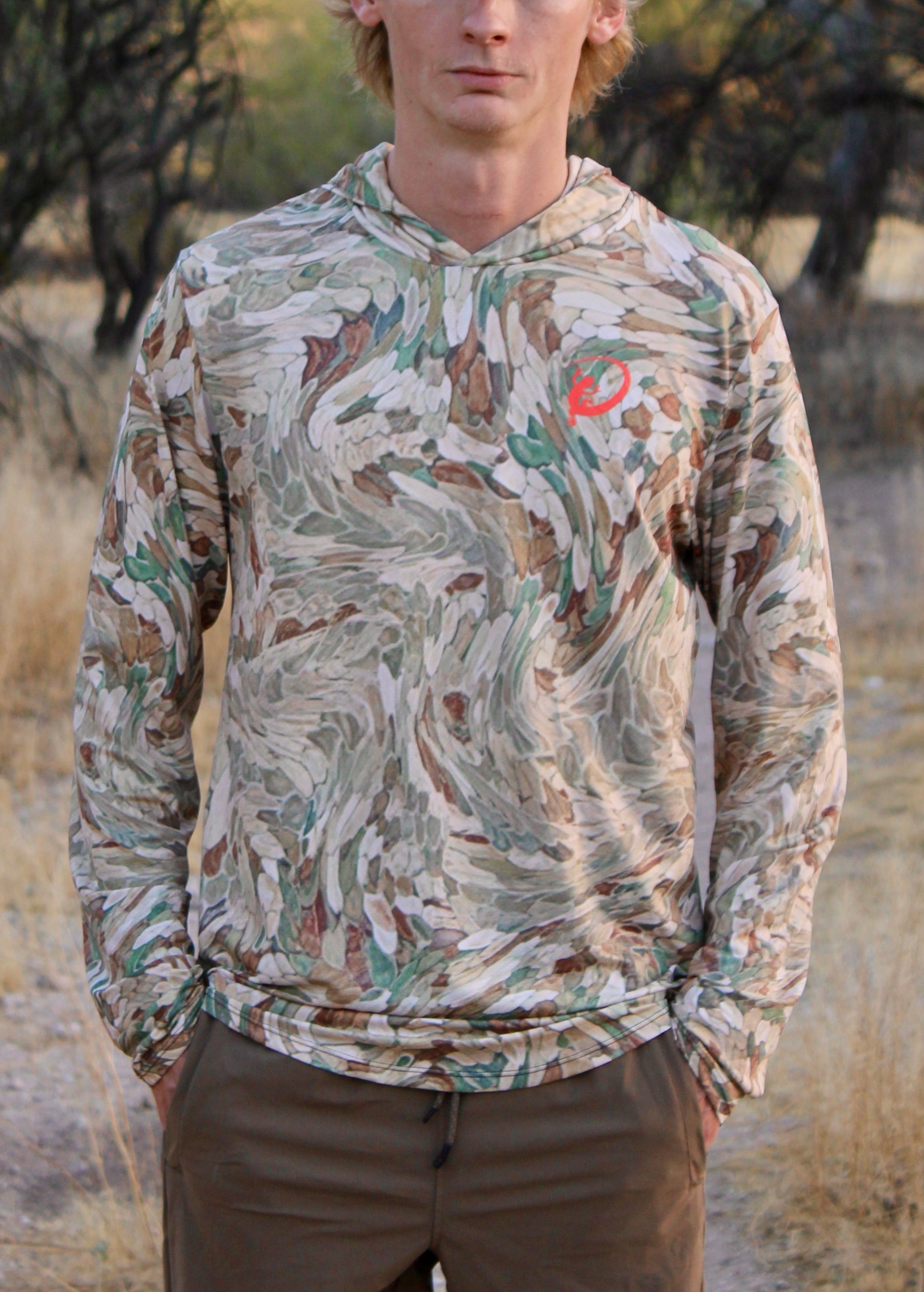 Men’s Lightweight Hoodie - Snakebite™ Camo