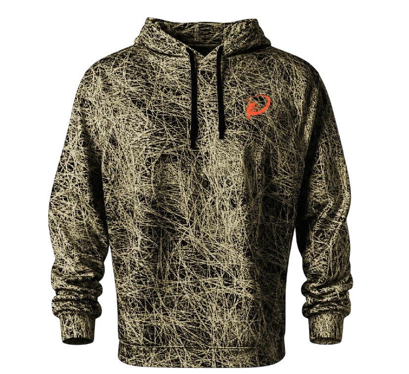 Pullover Fleece Hoodie — Grassland Camo™