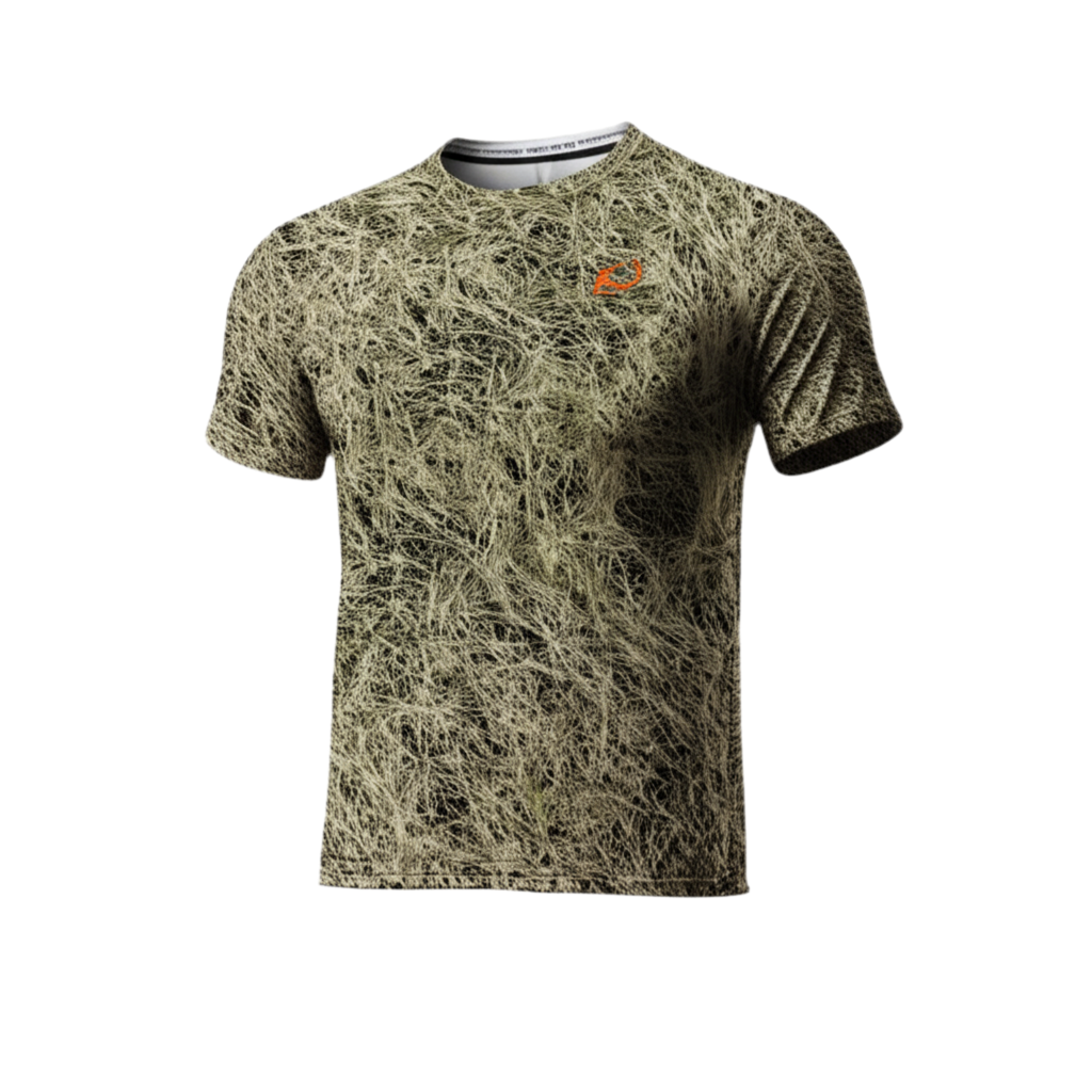 Men's Grassland Camo Short Sleeve Shirt