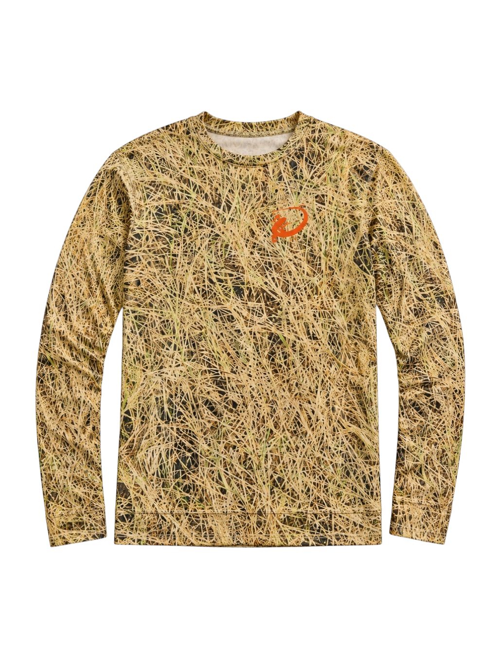 Long Sleeve Cotton T-Shirt — Grassland Camo™