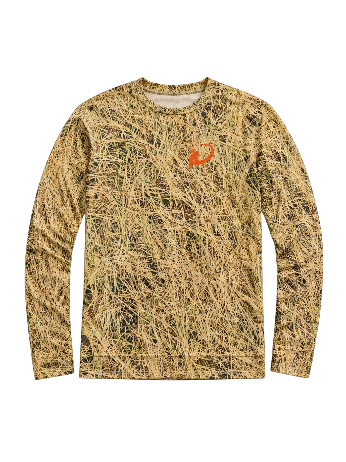 Long Sleeve Cotton T-Shirt — Grassland Camo™