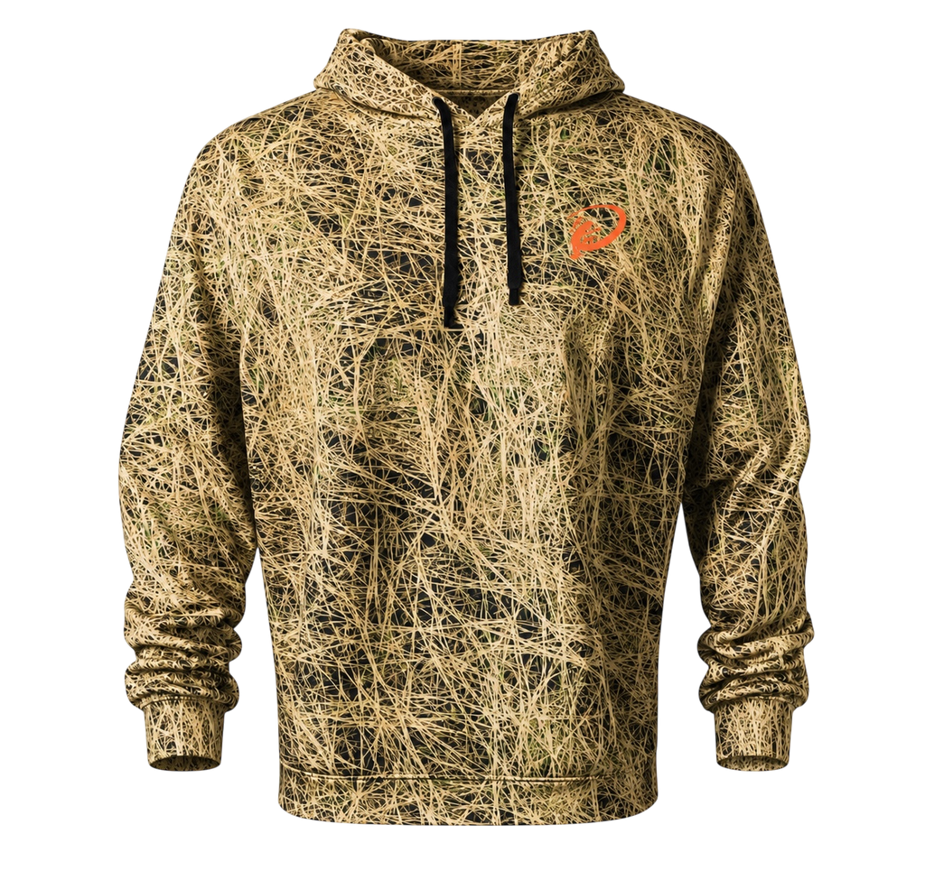 Pullover Fleece Hoodie — Grassland Camo™