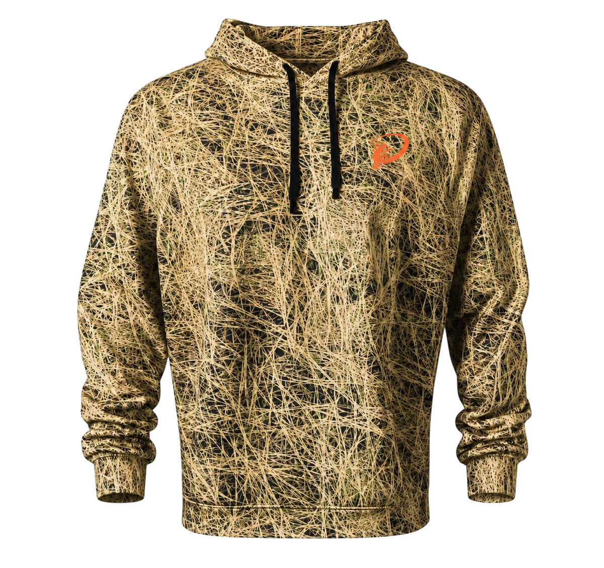Pullover Fleece Hoodie — Grassland Camo™