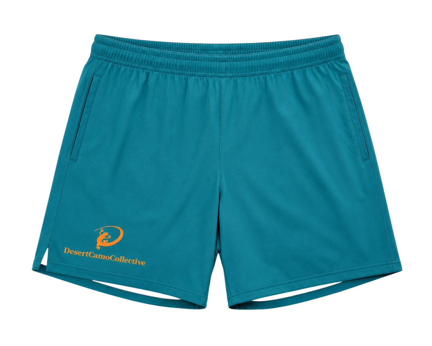 Sedona Teal — Mesh Performance Shorts