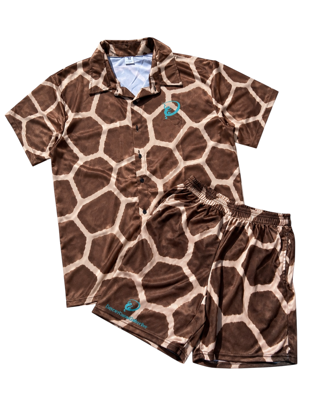 Giraffe — Men’s Button Down Shirt