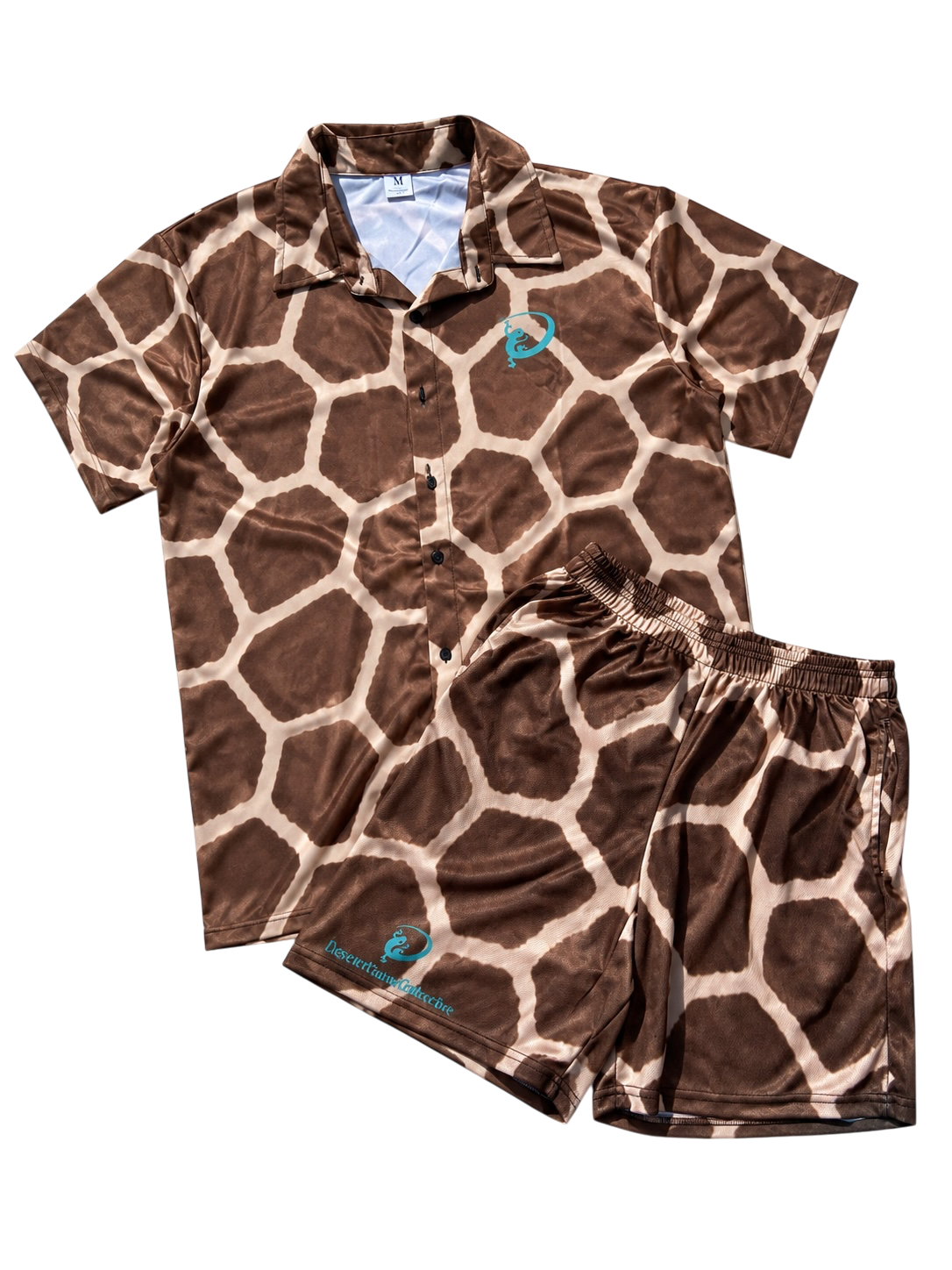 Giraffe — Men’s Button Down Shirt