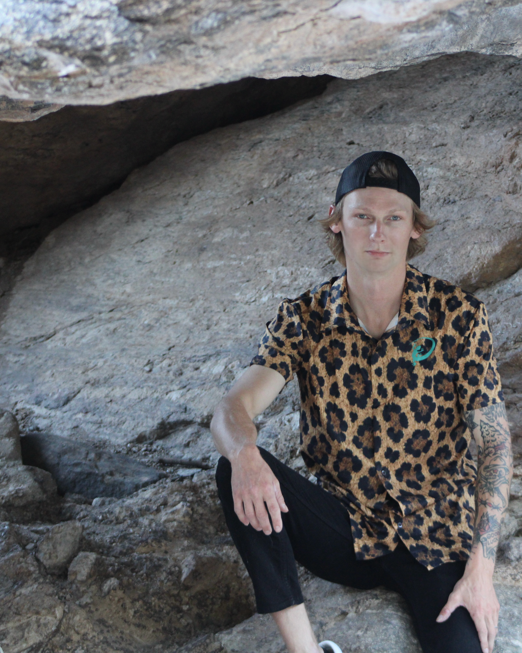 Leopard — Men’s Button Down Shirt
