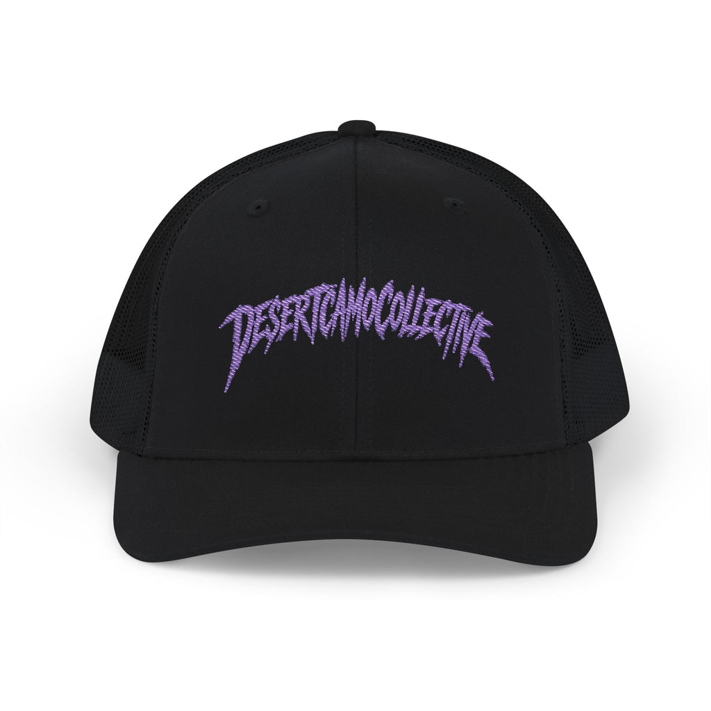 DCC Purple Script Embroidered Snapback Hat
