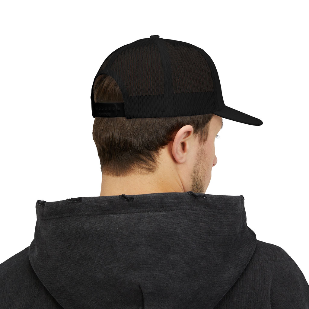 DesertCamoCollective™ Orange Script Embroidered Richardson Hat