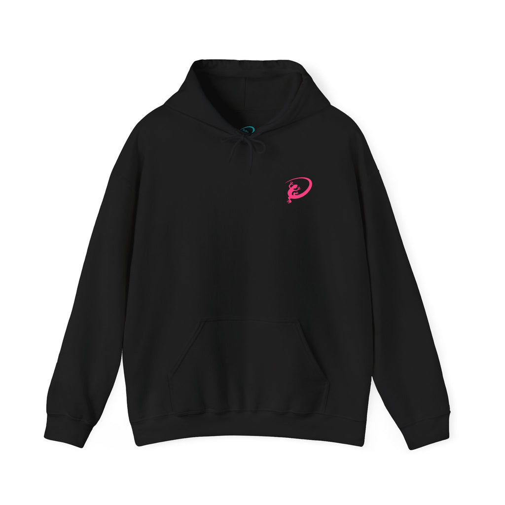 Teal & Pink Desert Reaper — Hoodie