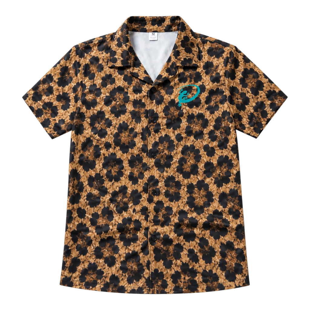 Leopard — Men’s Button Down Shirt