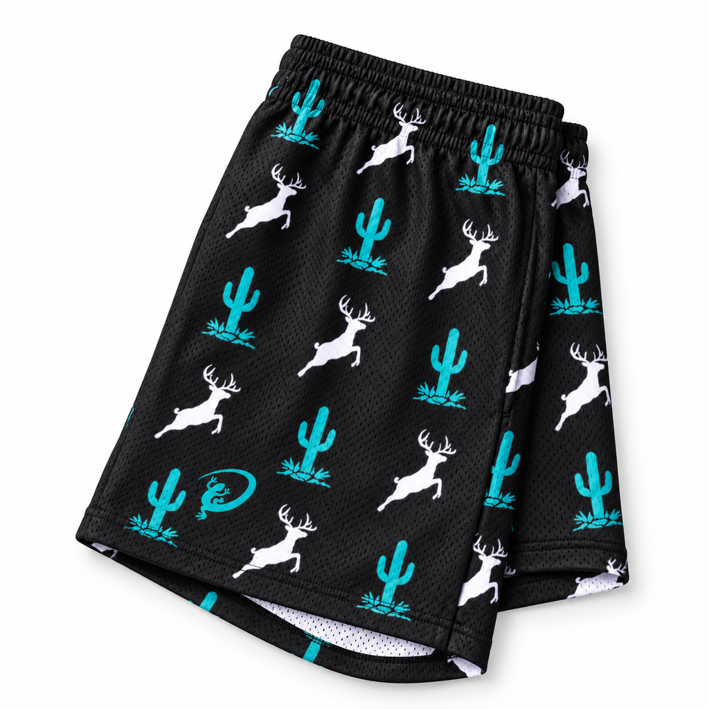 Cactus & Bucks Performance Shorts