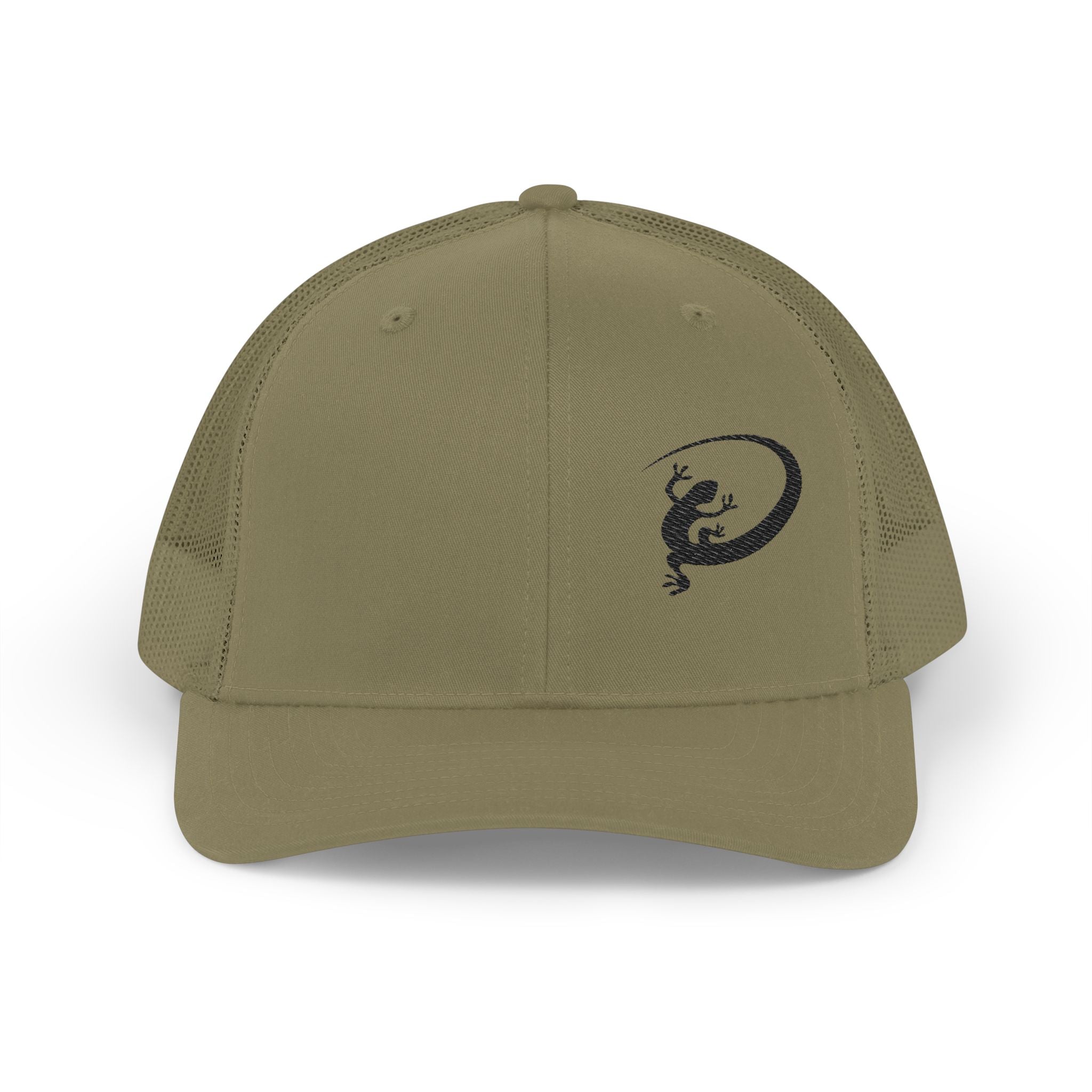 Embroidered Snapback Cap - Black Logo