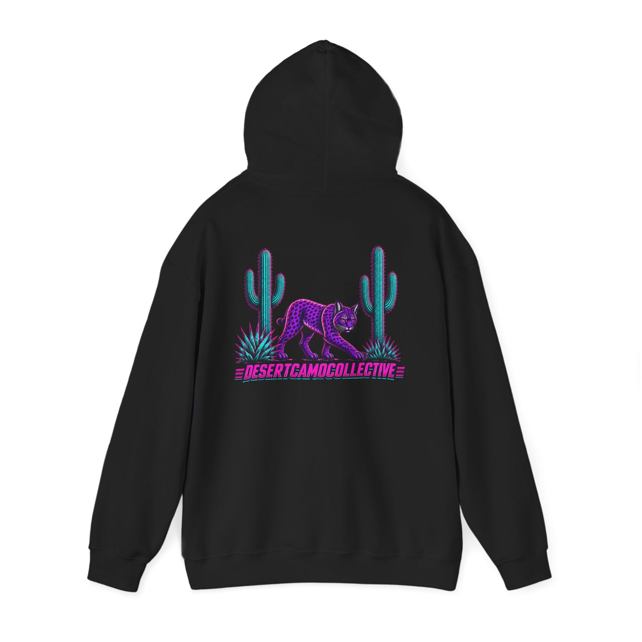 Bobcat & Saguaro — Hoodie