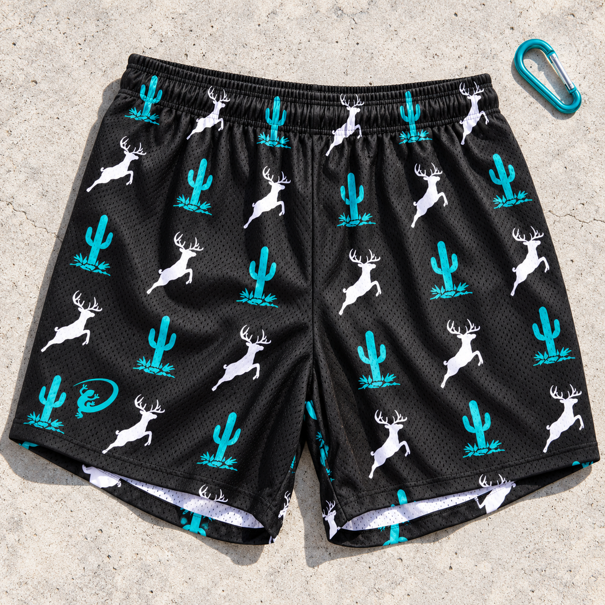 Cactus & Bucks Performance Shorts