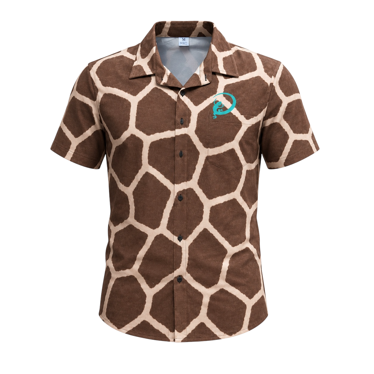 Giraffe — Men’s Button Down Shirt