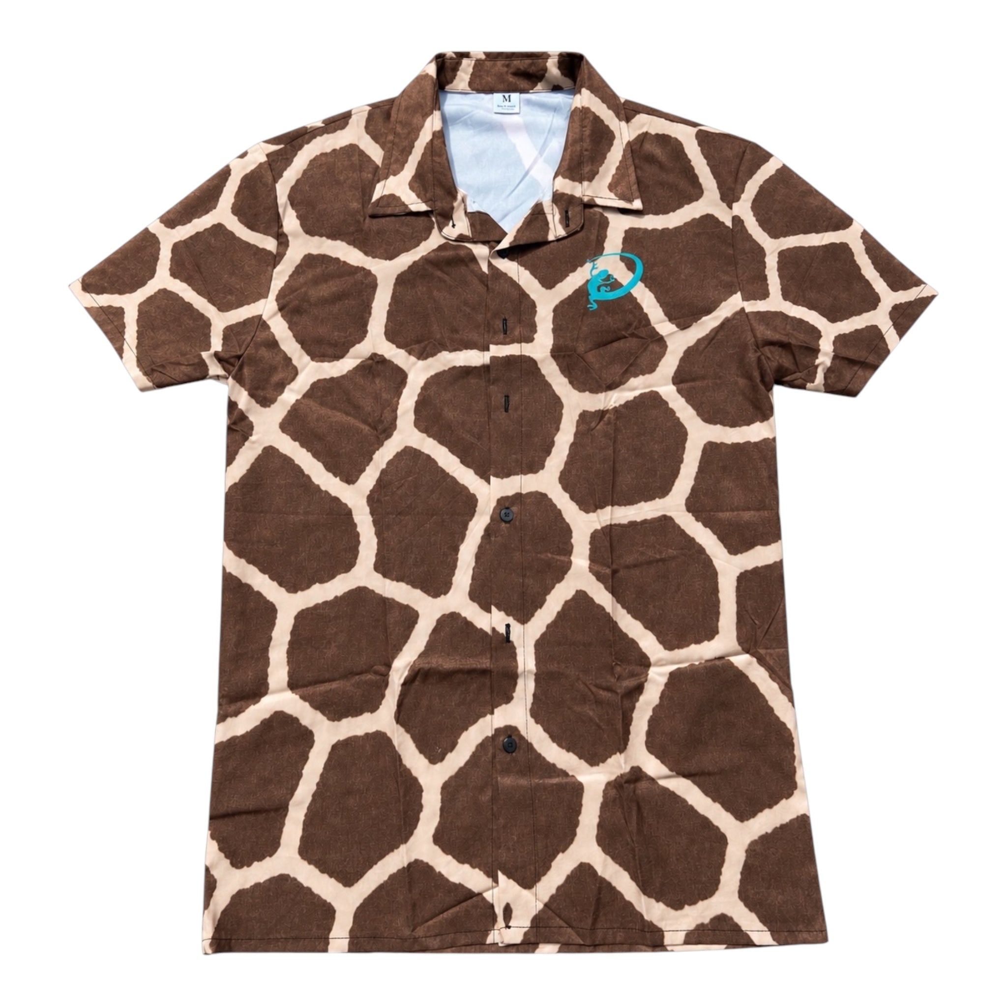 Giraffe — Men’s Button Down Shirt