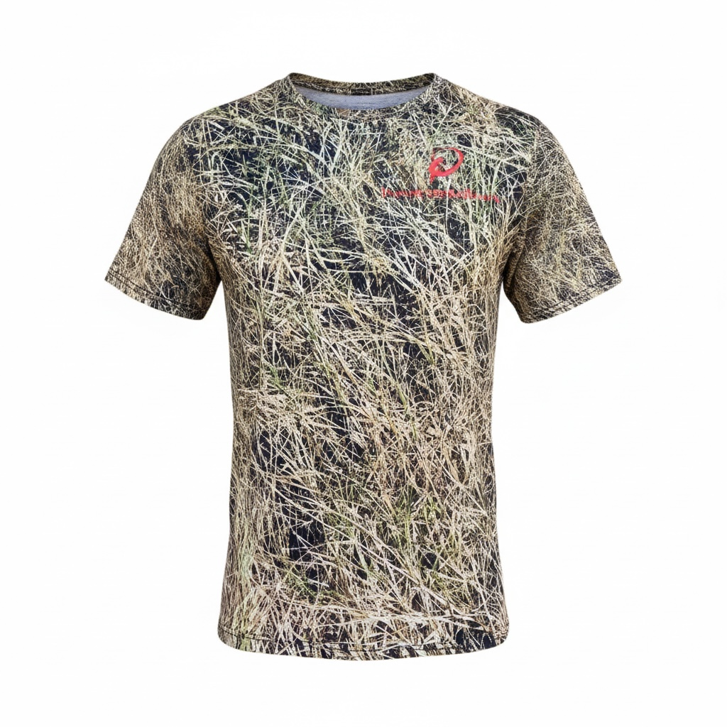 Men's Grassland Camouflage™ O-Neck T-Shirt | Polyester&Spandex