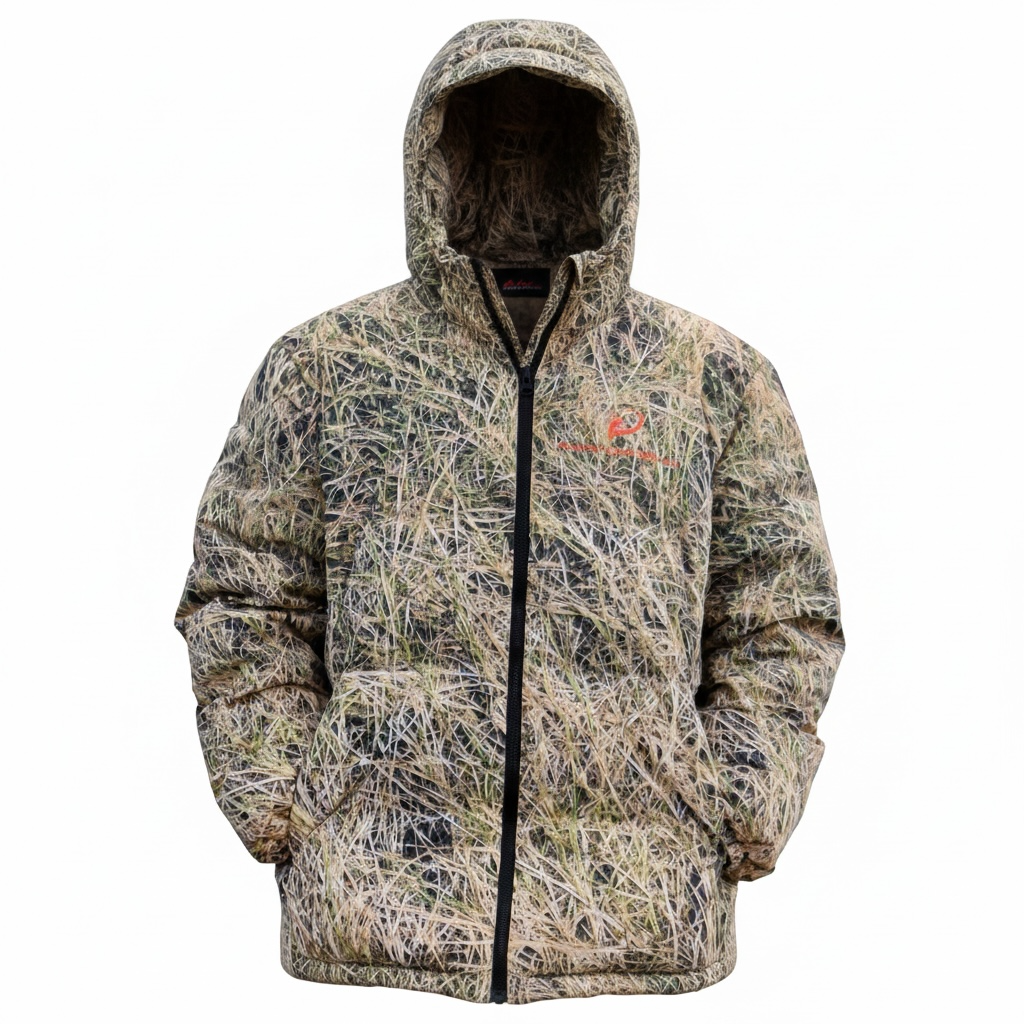 Unisex Down Jacket - Grassland Camouflage™