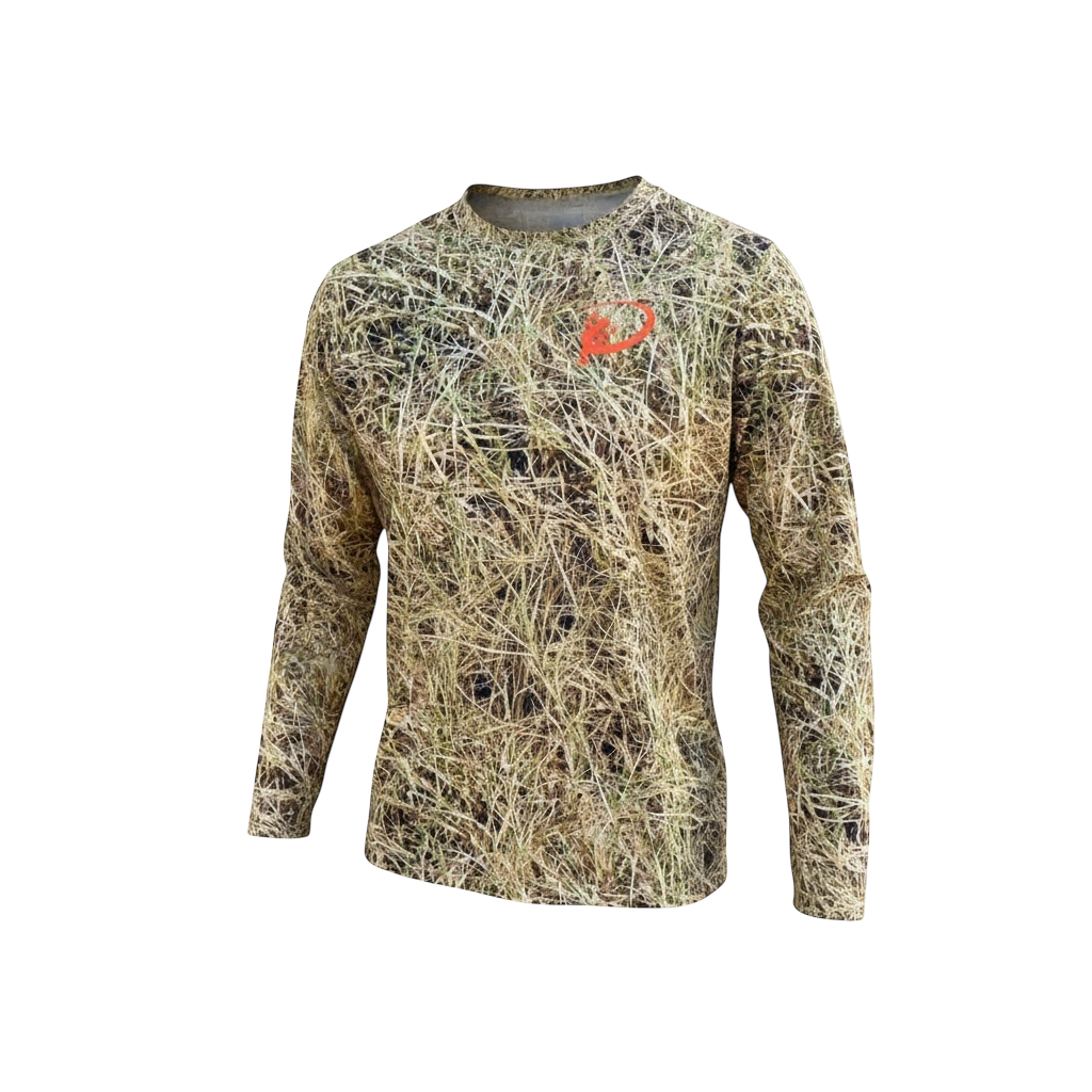 Long Sleeve T-Shirt - Grassland Camouflage™